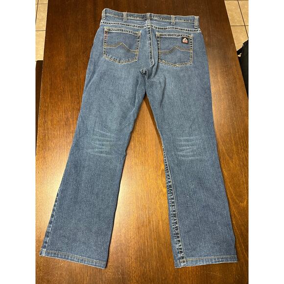 Bulwark FR Boot Cut Jeans Men 38x36 Workwear Flame Resistant CAT2 Cowboy Western - Picture 5 of 12